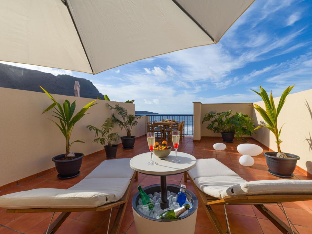 Giraud II - Secluded Beachfront Duplex Santa Maria de Guia de Gran Canaria ภายนอก รูปภาพ